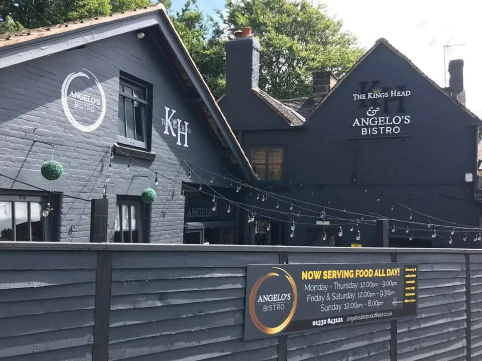Angelos Bistro at the Kings Head in Duffield